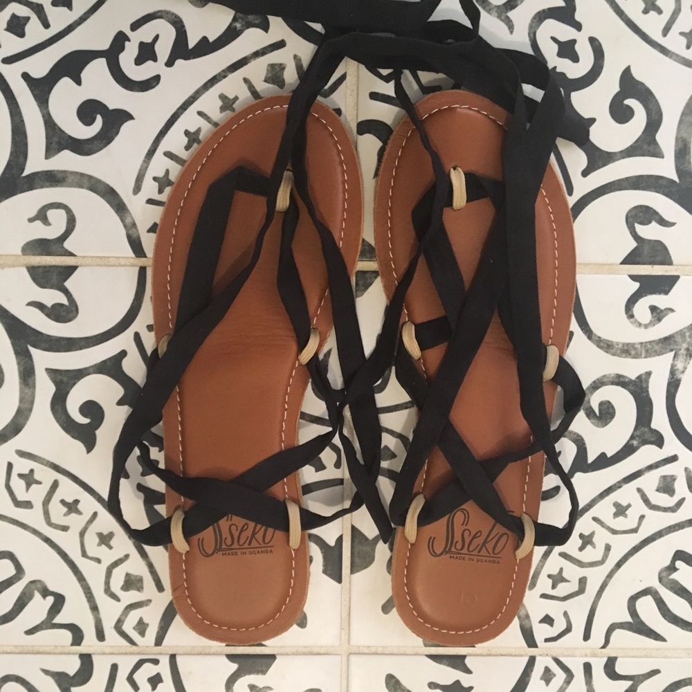 Excellent Condition Sseko Ribbon Sandals